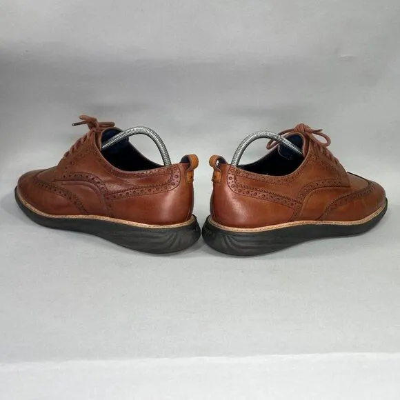 Cole Haan Grand Evolution Shortwing Wingtip Oxfords Men's Size 11.5 Dress Shoes