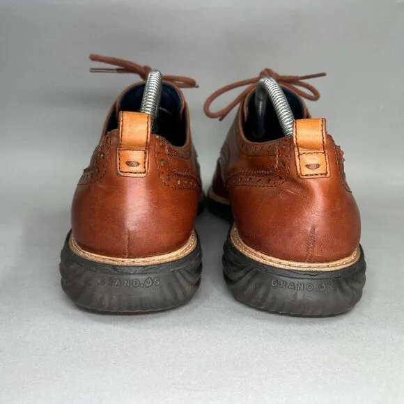 Cole Haan Grand Evolution Shortwing Wingtip Oxfords Men's Size 11.5 Dress Shoes