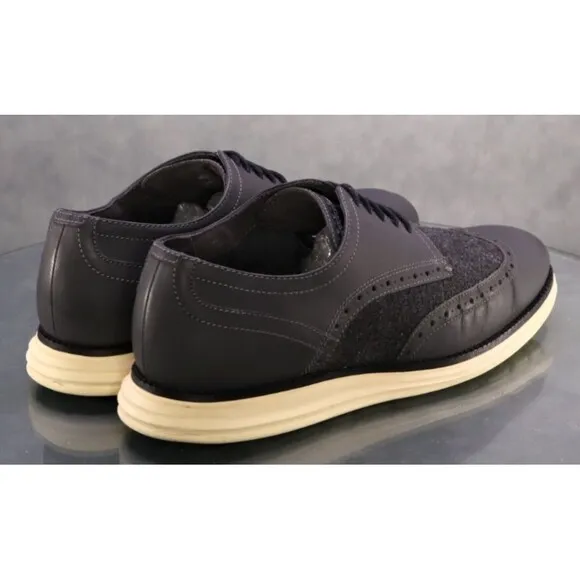 Cole Haan Grand OS $160 Men's Wingtip Oxford Dress Shoes Size 9 M Leather C26861