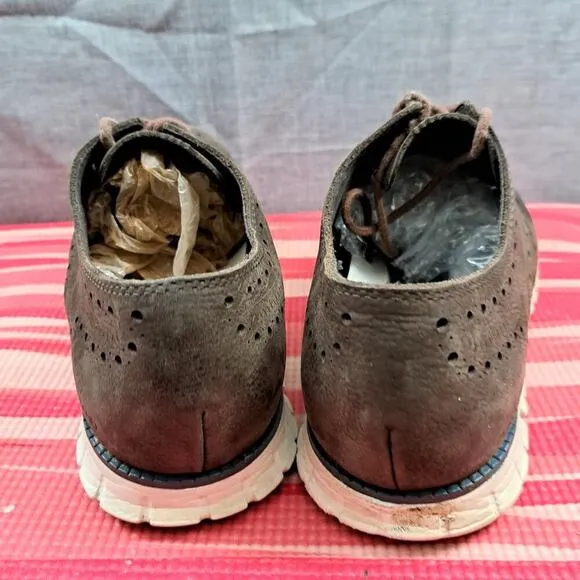 Cole Haan Grand O.S. Laser Wingtip Oxfords Men Size 12