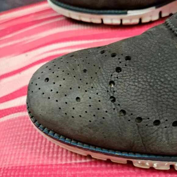 Cole Haan Grand O.S. Laser Wingtip Oxfords Men Size 12