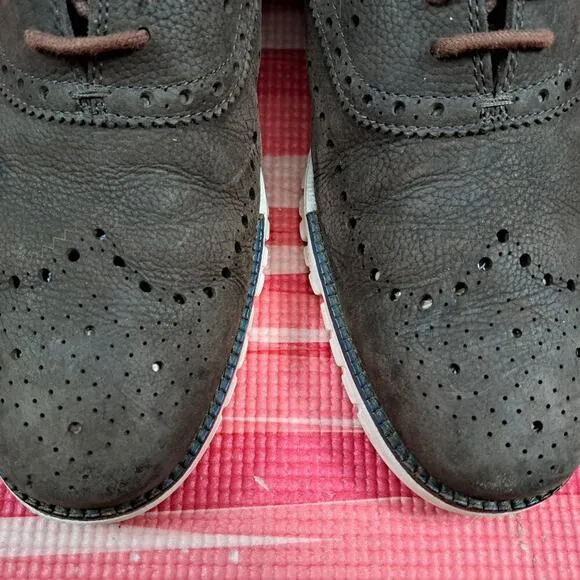 Cole Haan Grand O.S. Laser Wingtip Oxfords Men Size 12