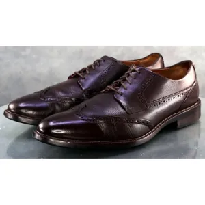 Cole Haan Grand OS Men's Wingtip Oxfords Dress Shoes Size 10.5 Leather C20320