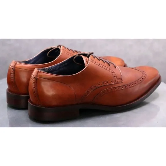 Cole Haan Grand O.S Men's Wingtip Oxfords Dress Shoes Size 12 M Leather C25458
