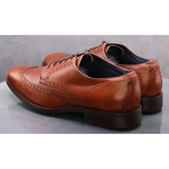 Cole Haan Grand O.S Men's Wingtip Oxfords Dress Shoes Size 12 M Leather C25458