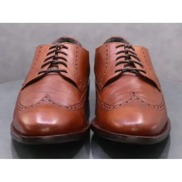 Cole Haan Grand O.S Men's Wingtip Oxfords Dress Shoes Size 12 M Leather C25458