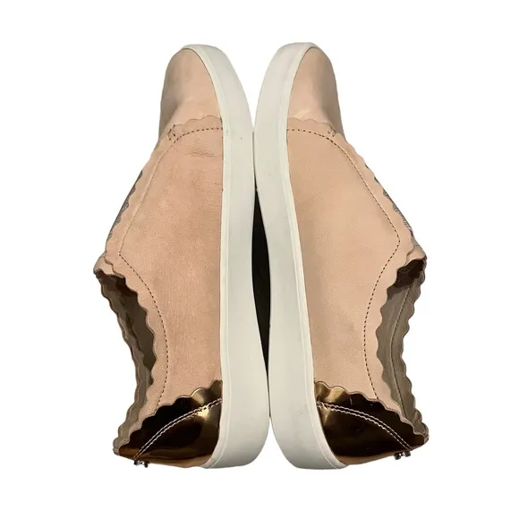 Cole Haan Grandpro Spectator Scalloped Slip-On Sneaker Dove Nubuck, Sz 8.5