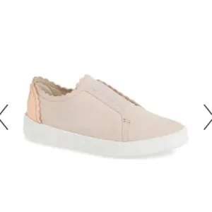 Cole Haan Grandpro Spectator Scalloped Slip-On Sneaker Dove Nubuck, Sz 8.5