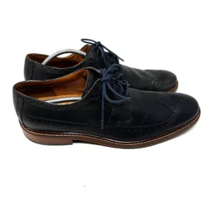 Cole Haan Leather Great Jones Black Wingtip Oxfords Shoes Men's Size‎ 13M