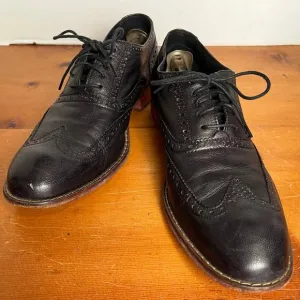 Cole Haan Leather Nike Air Wingtip Oxfords Shoes