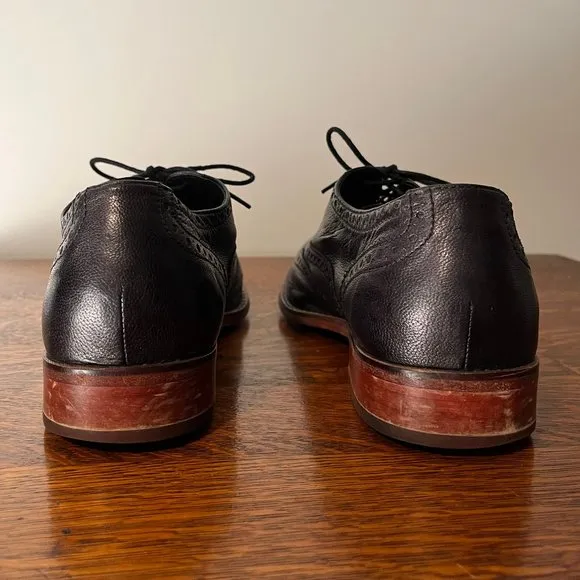 Cole Haan Leather Nike Air Wingtip Oxfords Shoes