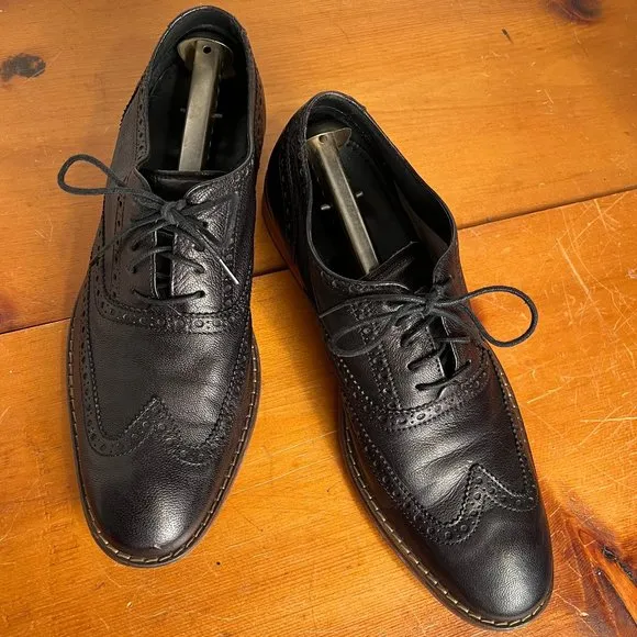 Cole Haan Leather Nike Air Wingtip Oxfords Shoes
