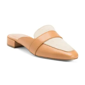 COLE HAAN Leather Pasha Flat Mules