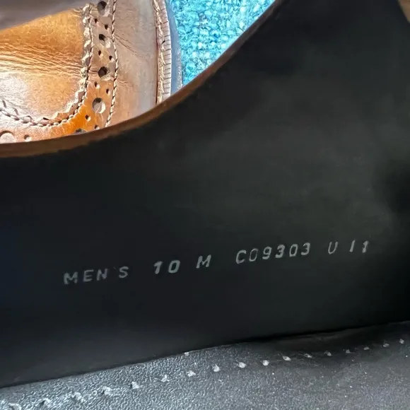 Cole Haan Leather Wingtip Oxfords in Brown Made in India