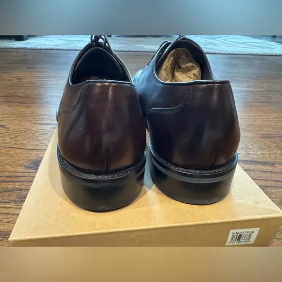 Cole Haan Lenox Hill Split Oxford T Moro Brown Leather Oxfords Shoes Men Size 11