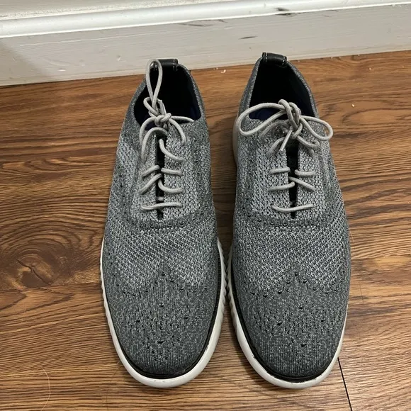 Cole Haan Magnet-Ironstone Stitchlite 2.ZERØGRAND Wingtip Oxfords Size 9.5 $210