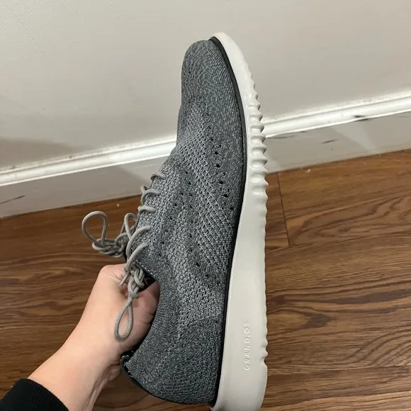 Cole Haan Magnet-Ironstone Stitchlite 2.ZERØGRAND Wingtip Oxfords Size 9.5 $210
