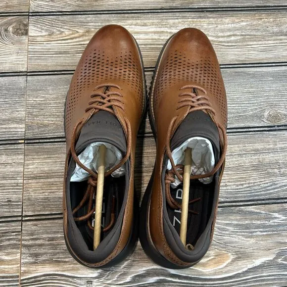 Cole Haan Men's 2 Zerogrand Laser Wingtip Oxfords Size 10