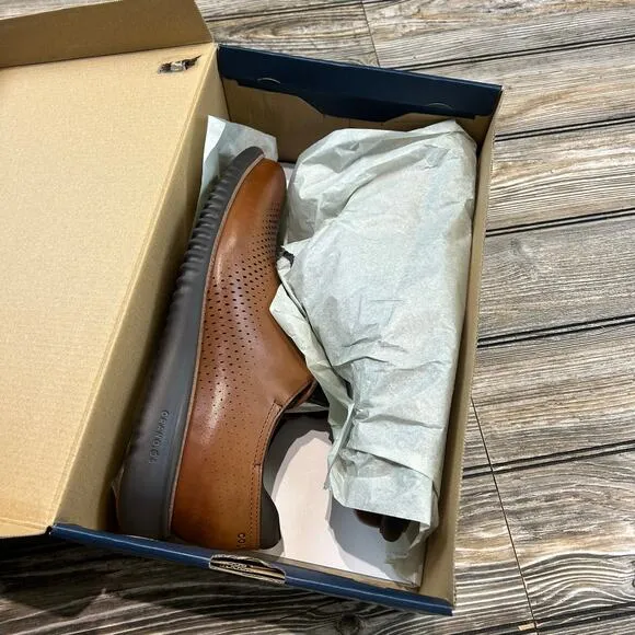 Cole Haan Men's 2 Zerogrand Laser Wingtip Oxfords Size 10