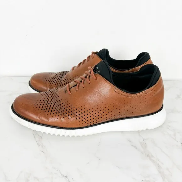 Cole Haan Men's 2.ZERØGRAND Laser Wingtip Oxfords Sz 11