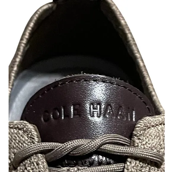 Cole Haan Men's 2.ZERØGRAND Stitchlite Oxfords Chocolate Truffle Ivory 9.5 NEW