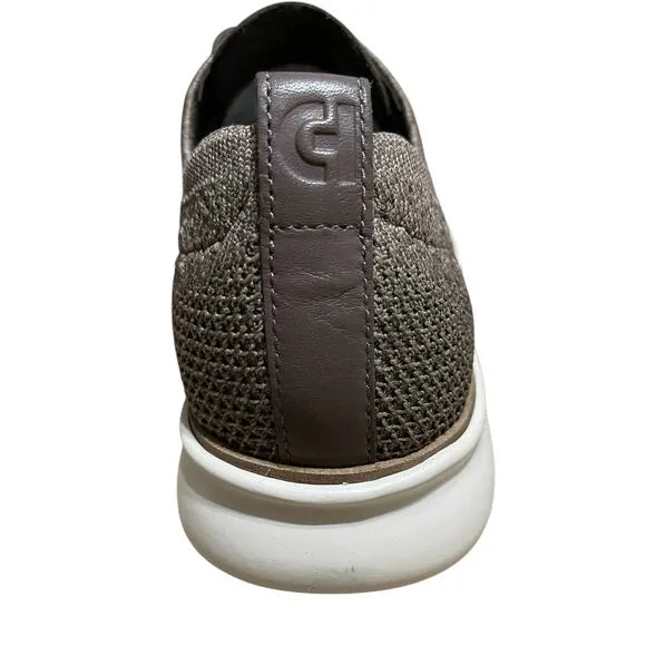 Cole Haan Men's 2.ZERØGRAND Stitchlite Oxfords Chocolate Truffle Ivory 9.5 NEW