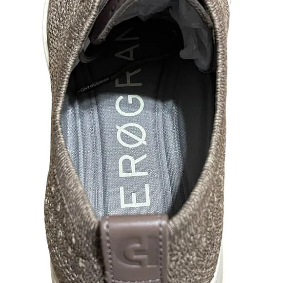 Cole Haan Men's 2.ZERØGRAND Stitchlite Oxfords Chocolate Truffle Ivory 9.5 NEW