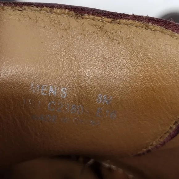 Cole Haan Men's Brown Leather Lace Up Wingtip Dress Oxfords Shoes Size 8M