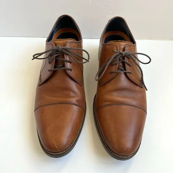 Cole Haan Men’s Cap Toe Oxford Brown 11