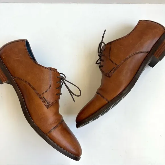 Cole Haan Men’s Cap Toe Oxford Brown 11