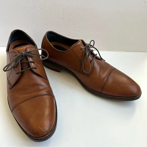 Cole Haan Men’s Cap Toe Oxford Brown 11