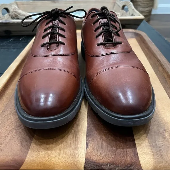 Cole Haan Men's GrandFlex Dress Cap Toe Oxfords Size 12 Brown C40330 Shoes