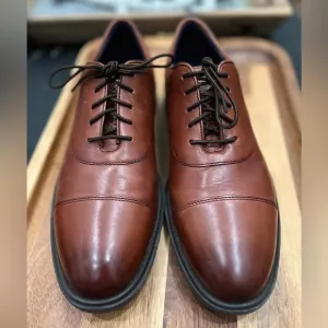 Cole Haan Men's GrandFlex Dress Cap Toe Oxfords Size 12 Brown C40330 Shoes