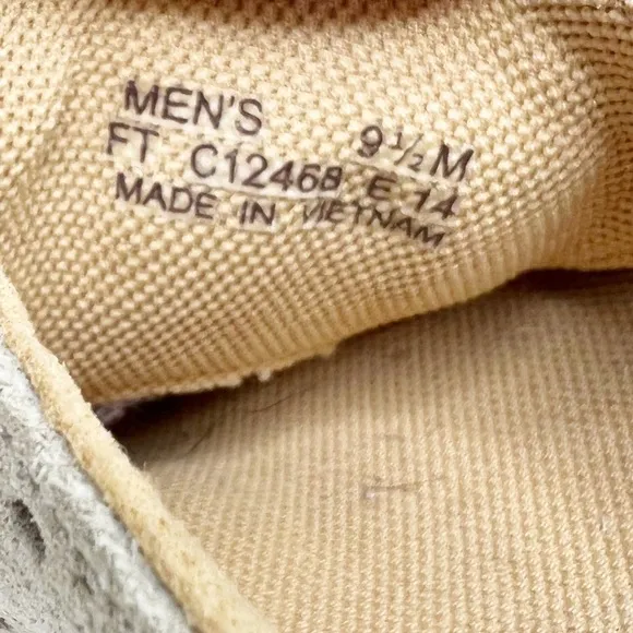 Cole Haan Mens Lunargrand Tan Suede Wingtip Oxfords, Size 9.5