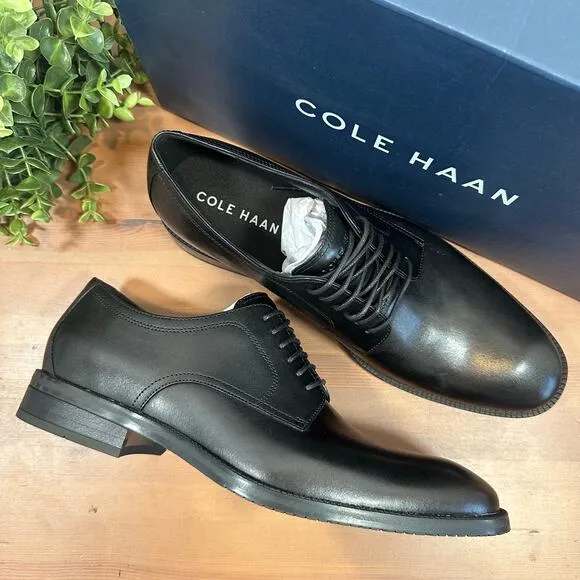Cole Haan Men's Modern Essentials Leather Plain Toe Oxfords Size 11