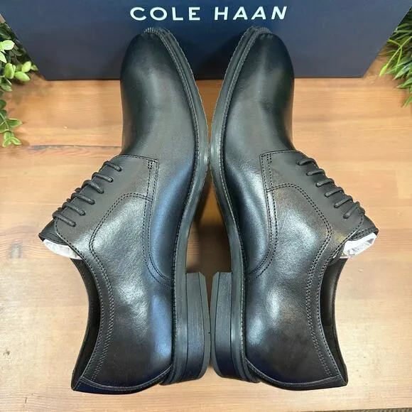 Cole Haan Men's Modern Essentials Leather Plain Toe Oxfords Size 9.5