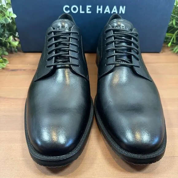 Cole Haan Men's Modern Essentials Leather Plain Toe Oxfords Size 9.5