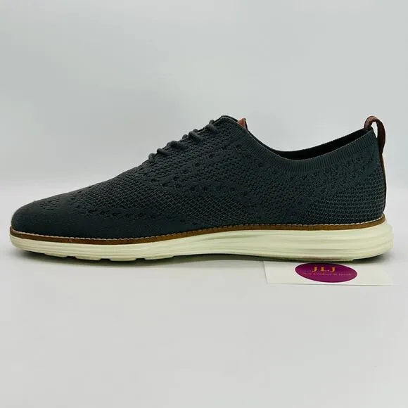 Cole Haan Mens Original Grand Stitchlite Wingtip Oxfords Magnet C27961 Size 11.5
