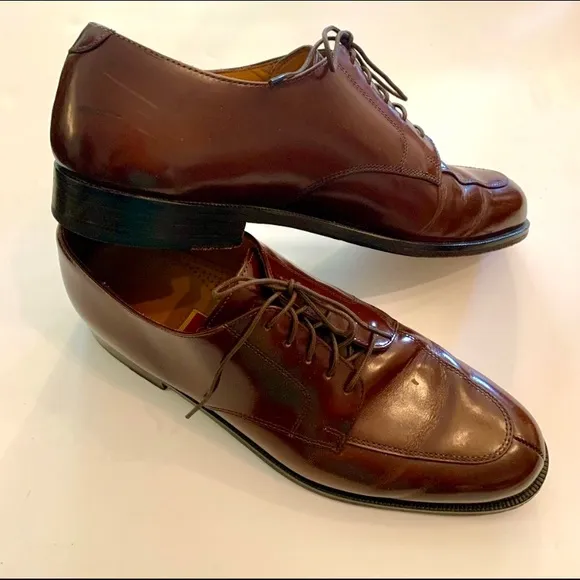 Cole Haan Men’s Oxfords Brown Leather Sz 10 D