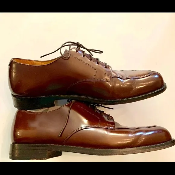 Cole Haan Men’s Oxfords Brown Leather Sz 10 D