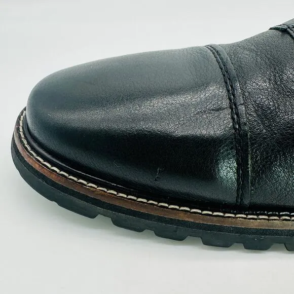 Cole Haan Men's Richardson Grand Black Leather Cap Toe Oxfords C28332 Size 10.5