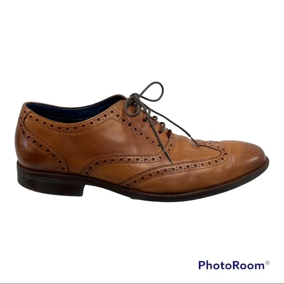 Cole Haan Men’s Wayne Wingtip Oxford Shoes Size 10.5M