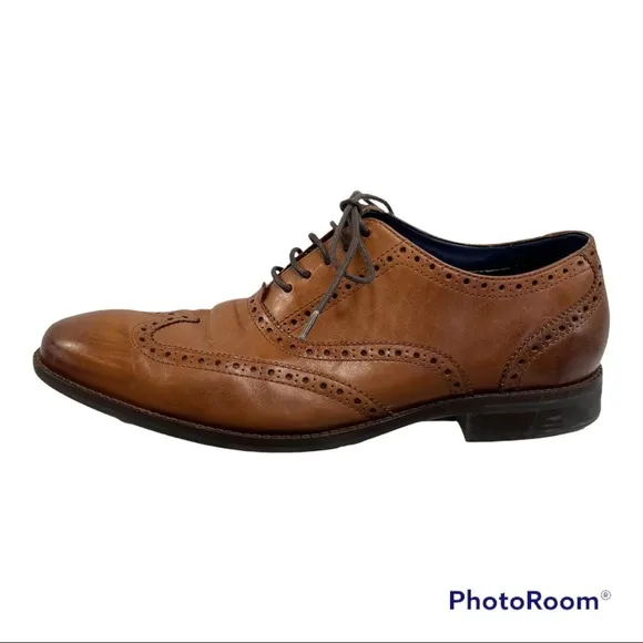 Cole Haan Men’s Wayne Wingtip Oxford Shoes Size 10.5M