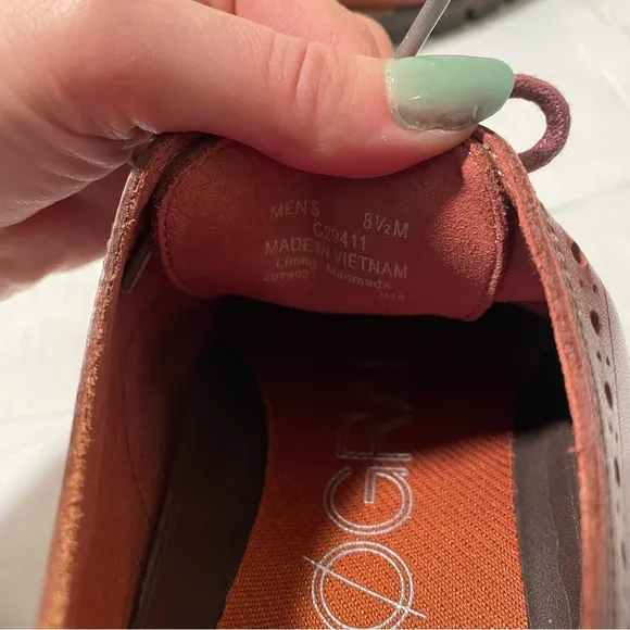 Cole Haan Men's ZERØGRAND Remastered Wingtip Oxfords Tan Vlue lot of 2