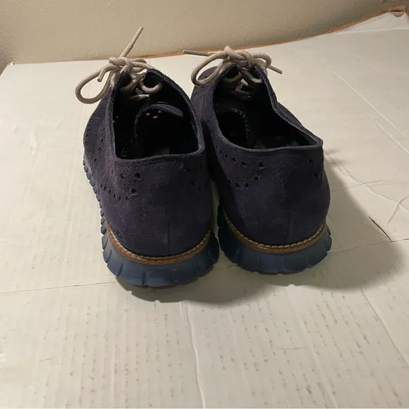 Cole Haan Men's ZERØGRAND Remastered Wingtip Oxfords Tan Vlue lot of 2