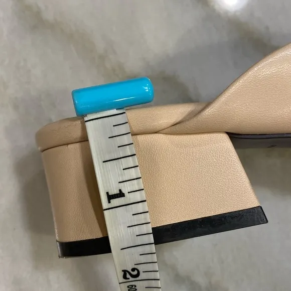 Cole Haan Mules Size 9 Beige Floral Embellished Mules