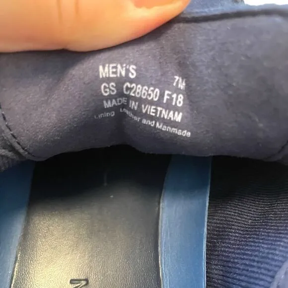 Cole Haan Navy Blue Zerogrand Wingtip Oxfords