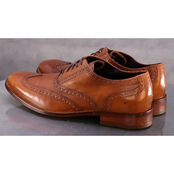 Cole Haan Nik Air Men's Wingtip Oxfords Dress Shoes Size 11 M Leather C10290