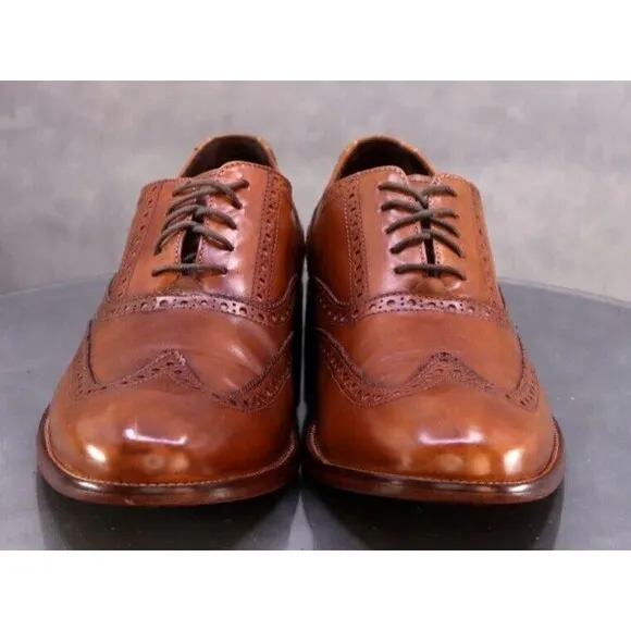 Cole Haan Nik Air Men's Wingtip Oxfords Dress Shoes Size 11 M Leather C10290