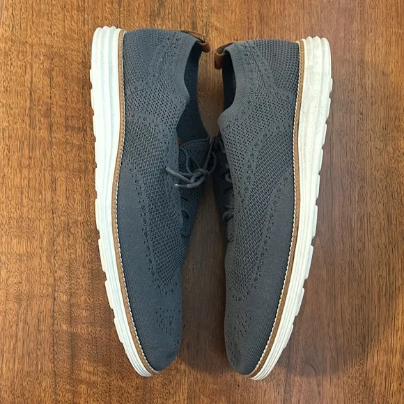 Cole Haan Original Grand Men’s Knit Wingtip Oxfords  Size 14
